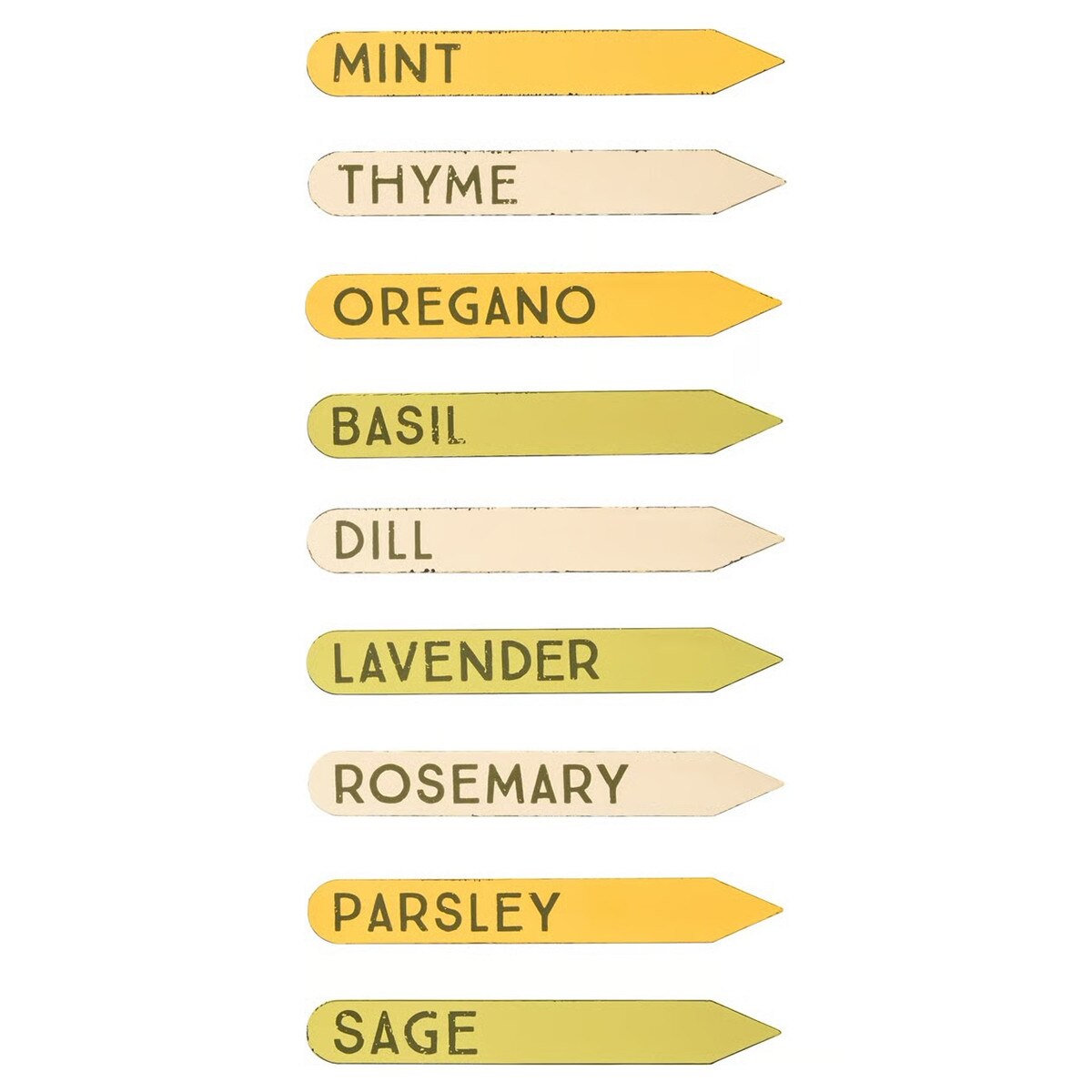 Garden Herb Markers